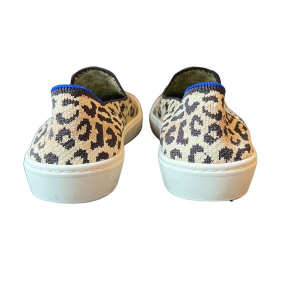 Rothy's The Sneaker Desert Cat Leopard Cheetah Animal Print Slip On Size… - Picture 8 of 16